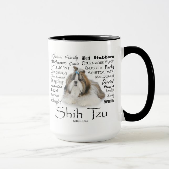Shih Tzu Traits Mugg (Höger)