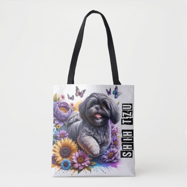 Shih Tzu Tygkasse (Framsida)