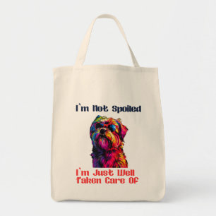 Shih Tzu Tygkasse