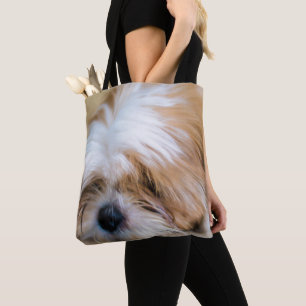 Shih Tzu Tygkasse