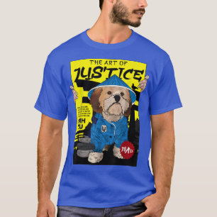 Shih Tzu Ukrainas japanska rättskonst T Shirt