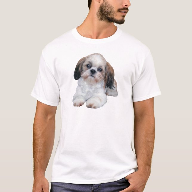 Shih Tzu unisex- T-tröja Tröja (Framsida)