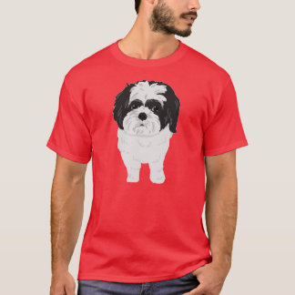 Shih-Tzu utslagsplats (bekläda och ändan), T-shirt