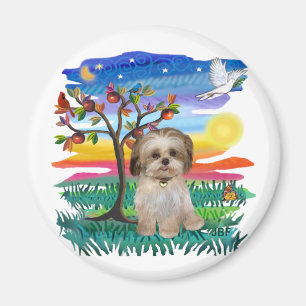 Shih Tzu-Valp #2 Magnet