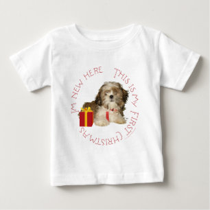 Shih Tzu-valp Första julen Tröja