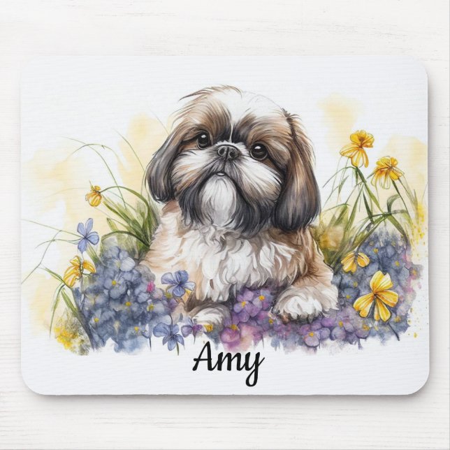 Shih Tzu Valp  Musmatta (Framsidan)