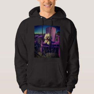 Shih Tzu-valpens leenden (Hunddagar) Hoodie