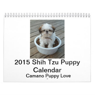 Shih Tzu valpkalender 2015 Kalender