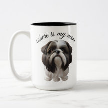 Shih Tzu - var är min Mamma