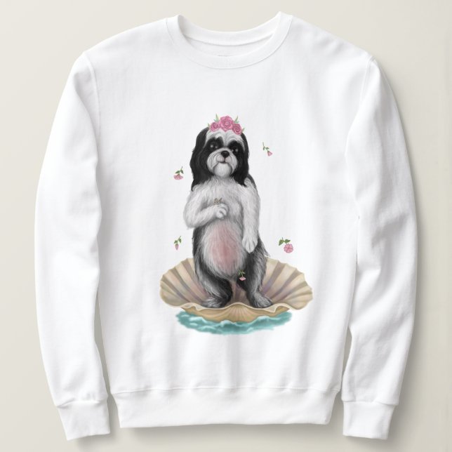 Shih Tzu Venus T Shirt (Design framsida)