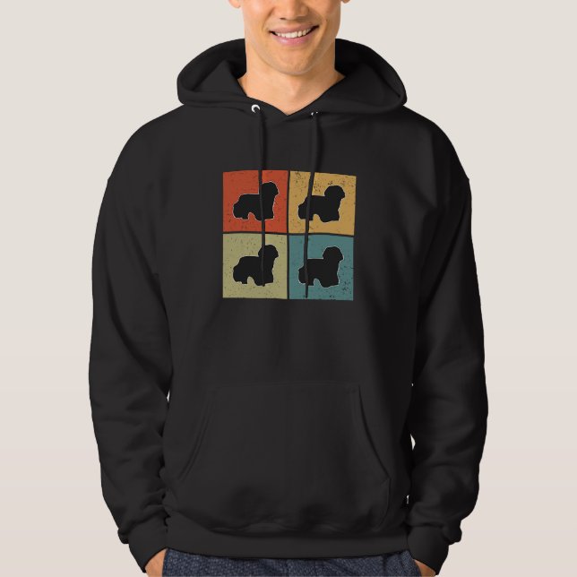 Shih Tzu Vintage  3 Hoodie (Framsida)