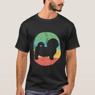 Shih Tzu Vintage Retro Shih Tzu Hund T Shirt