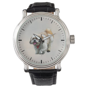 Shih Tzu Walking Armbandsur