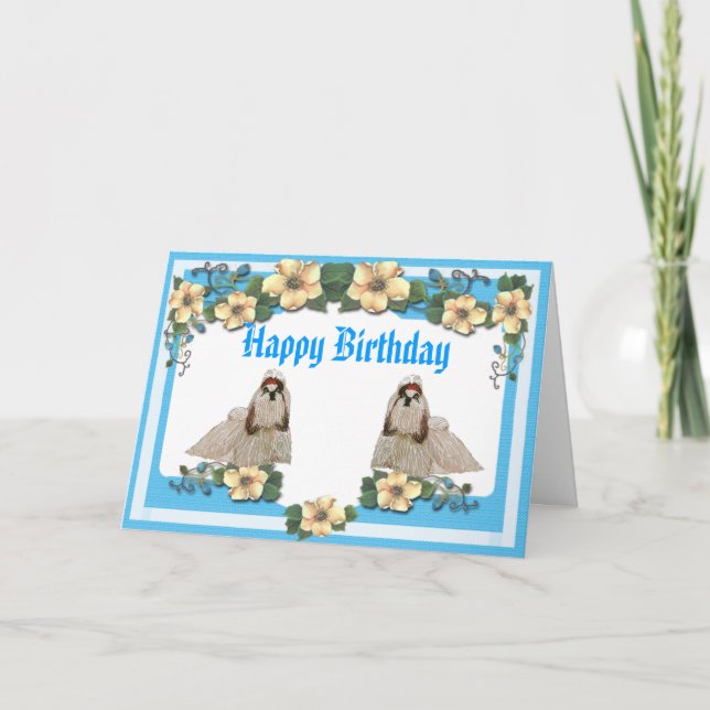 Shih-Tzu - Will Sten Forever Kort (Framsida)