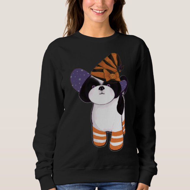 Shih Tzu Witch T Shirt (Framsida)