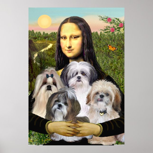 Shih Tzus 4-MONA Poster (Framsidan)