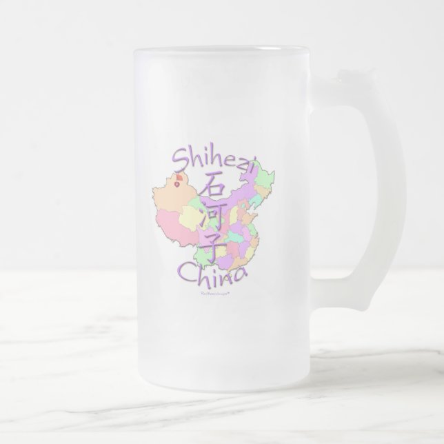 Shihezi china frostat ölglas (Höger)