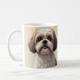 shihtzu Mandoo Kaffemugg