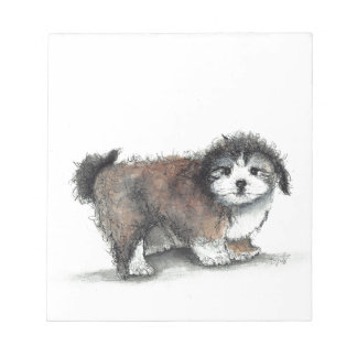 Shihtzu Puppy Hund, Pet Anteckningsblock