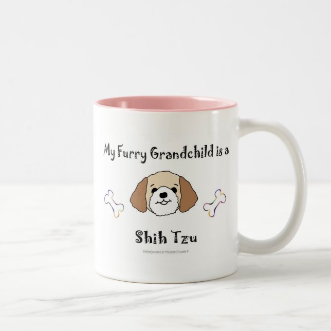 ShihTzu Två-Tonad Mugg (Höger)