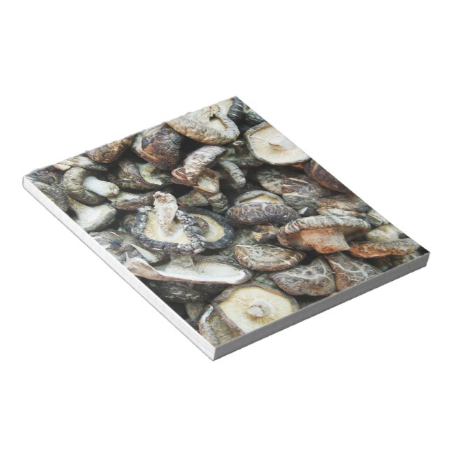 Shiitake Svampar Anteckningsblock (Vinklad)