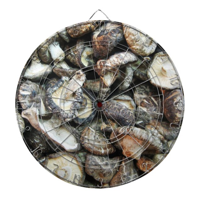 Shiitake Svampar Darttavla (Framsidan)