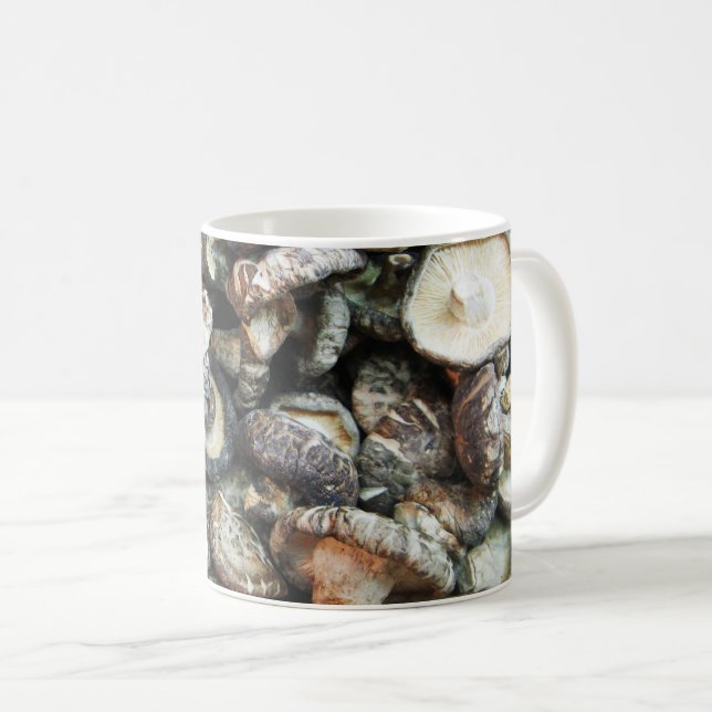 Shiitake Svampar Kaffemugg (Framsida höger)