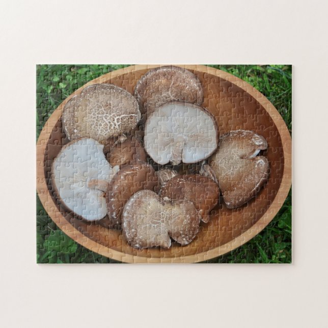Shiitake Svampar Pussel (Horisontell)
