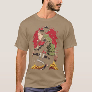shikamaru nara retro t shirt