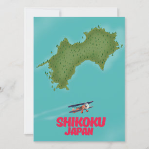 Shikoku Japan karta
