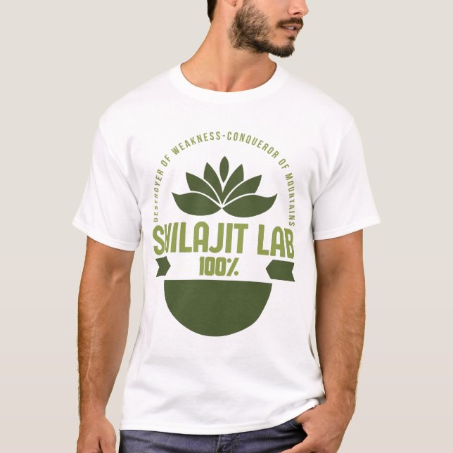 Shilajit Lab T Shirt (Framsida)
