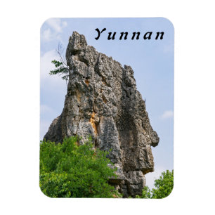 Shilin-stenacles Stone-Forest - Yunnan,China,Asien Magnet