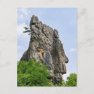 Shilin-stenacles Stone-Forest - Yunnan,China,Asien Vykort