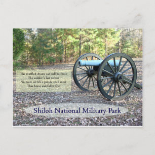 Shiloh nationalmilitärpark vykort