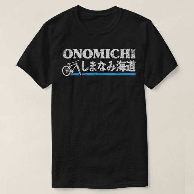 Shimanami Kaido Japan Onomichi Imabari Cycling Roa T Shirt (Design framsida)