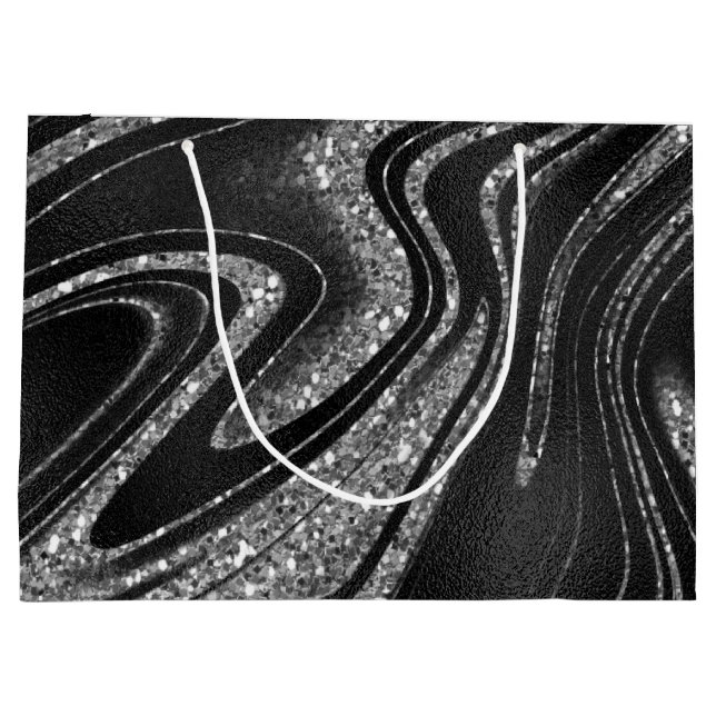 Shimmer Black Gnistra Glitter (Baksidan)