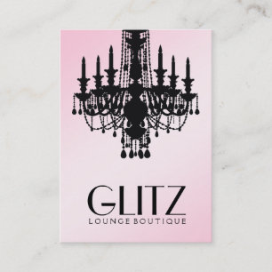 Shimmer för 311 GlitzBoutiquerosor Visitkort