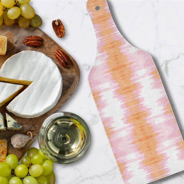 Shimmer Ikat in Pink and Orange (Skapare uppladdad)