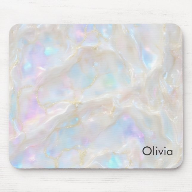 Shimmer Opal Iridescent Background Musmatta (Framsidan)