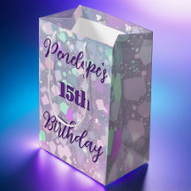 Shimmer Pastell Konfetti Födelsedag