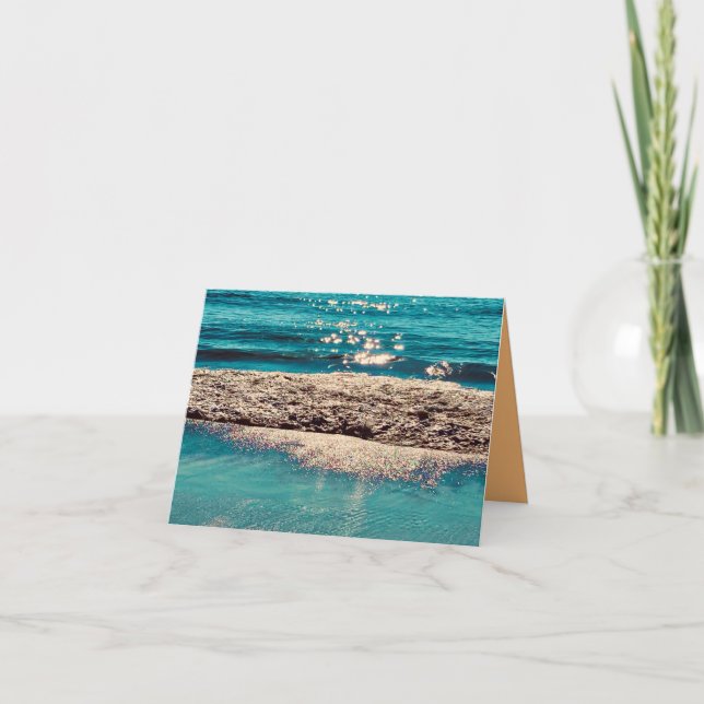 Shimmer Sea-kort Kort (Framsida)