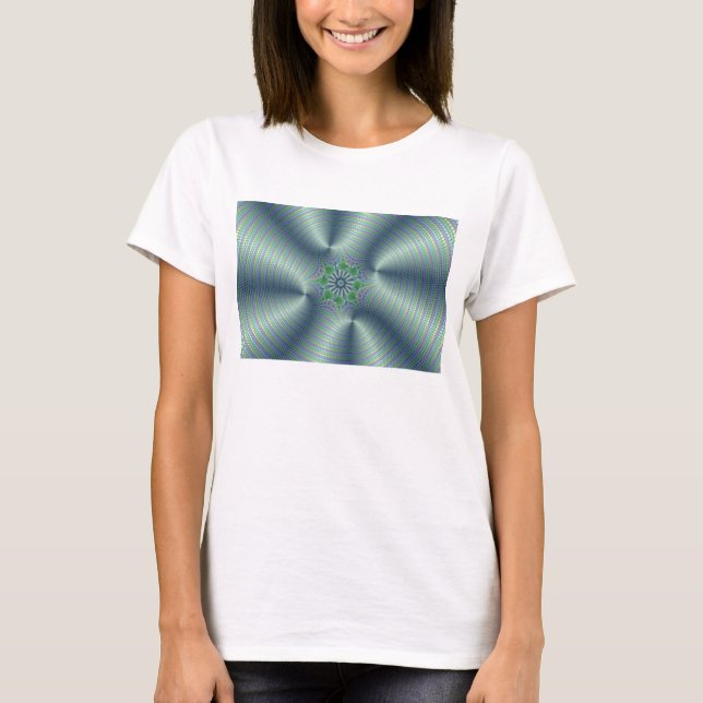 Shimmerine - Fractal Art T-shirt (Framsida)