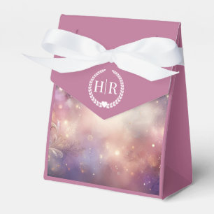 Shimmering Celestial Stardust Himmel Bröllop Presentaskar