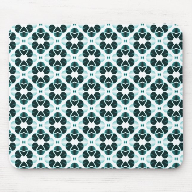 Shimmering Glam Mousepad, Teal Musmatta (Framsidan)