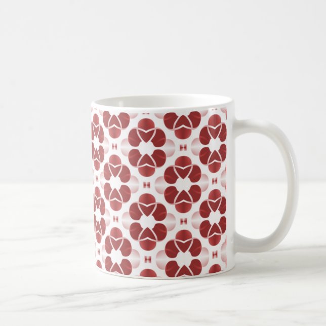 Shimmering Glam Mugg, Red Kaffemugg (Höger)