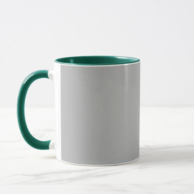Shimmering Silver Christmas Coffee Mug for Holiday Mugg (Vänster)