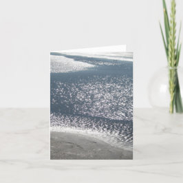 ’Shimmering Vatten’ - Notecard Kort