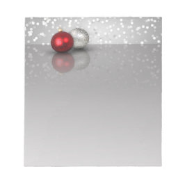 Shimmery jul Ornaments - Anteckningsblock