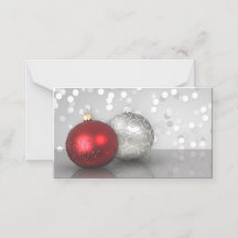 Shimmery jul Ornaments Gift Certificate