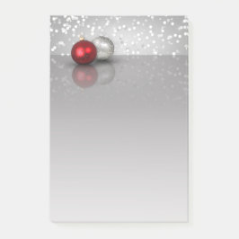 Shimmery jul Ornaments - Postit® Notes Post-it Block